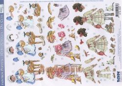 Stanzbogen Paintbox Poppets 83059
